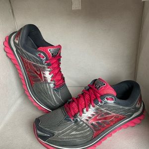 Brooks Glycerin 14, Anthracite/Azalea/Silver, 8M